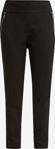 COMMA Slimfit Hose in Schwarz: predná strana