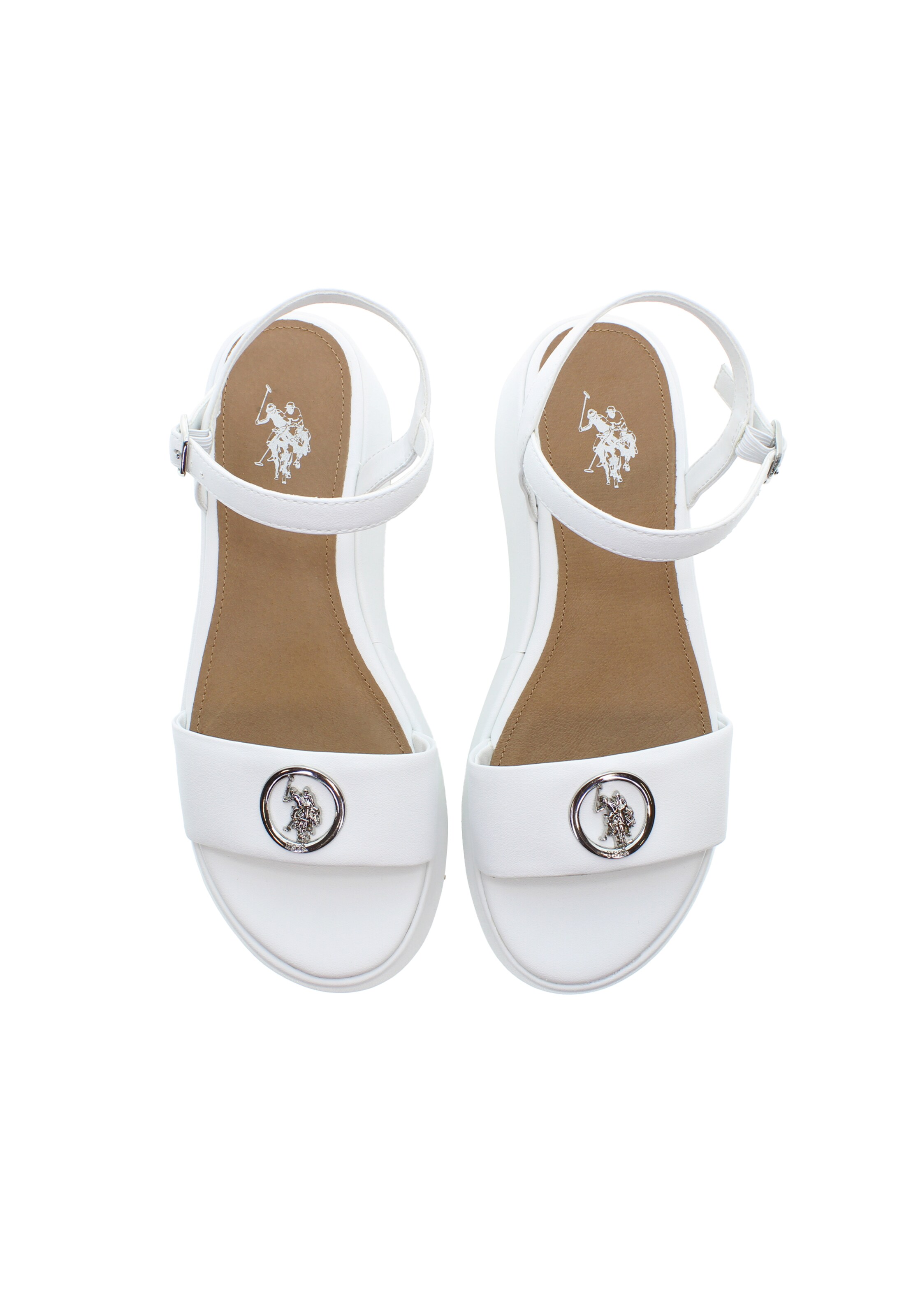 Sandalo 'Glory' di U.S. POLO ASSN. in bianco