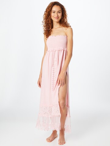 River Island - Vestido de verão em rosa: frente