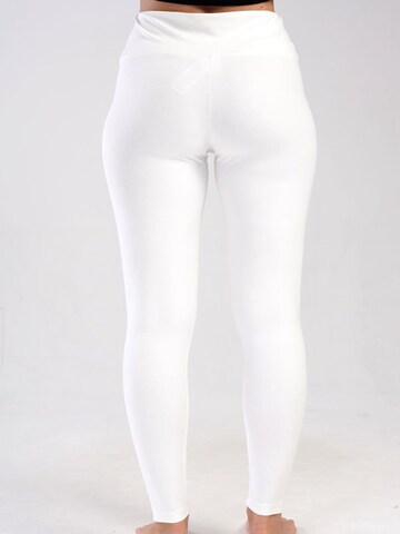 C&City Skinny Legíny – bílá