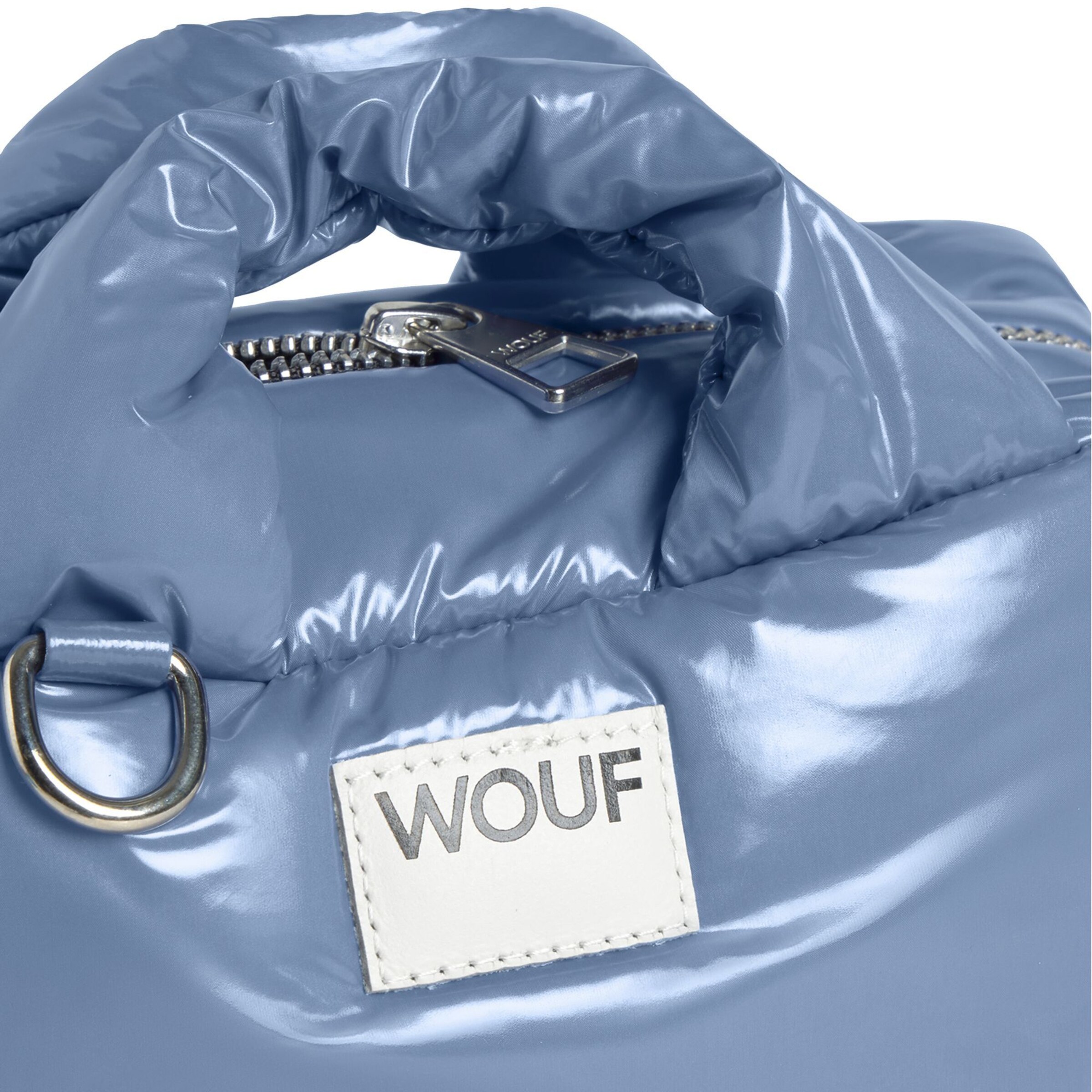 Wouf Handbag 'Glossy' in Blue