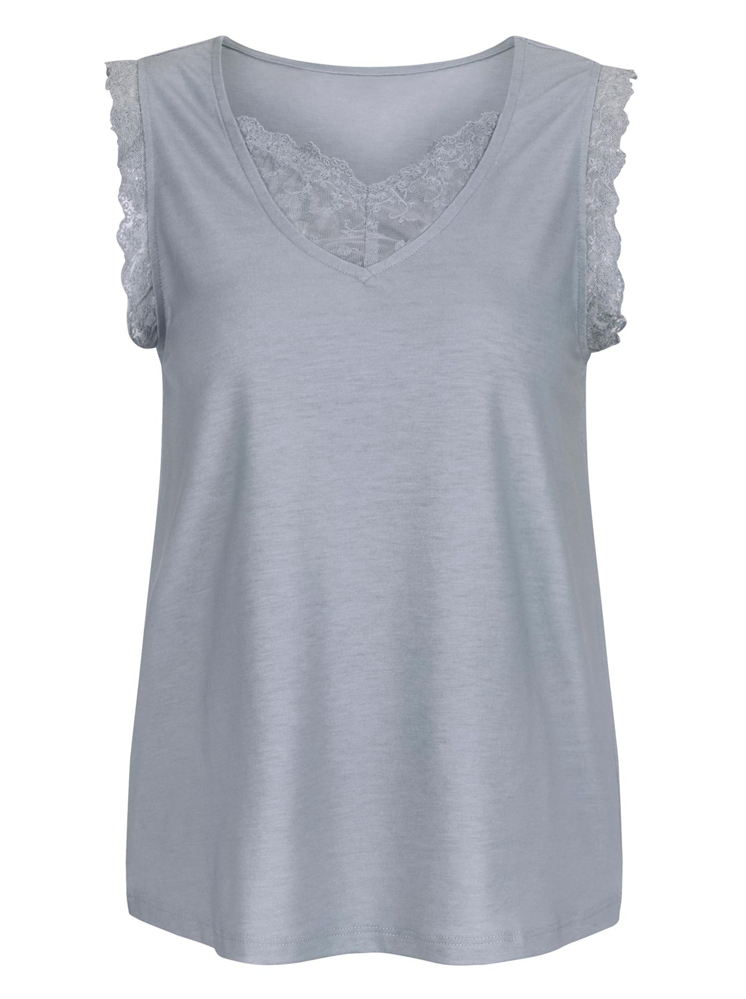 heine Топ в синьо: отпред