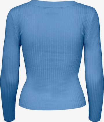 JDY Sweater 'PLUM' in Blue