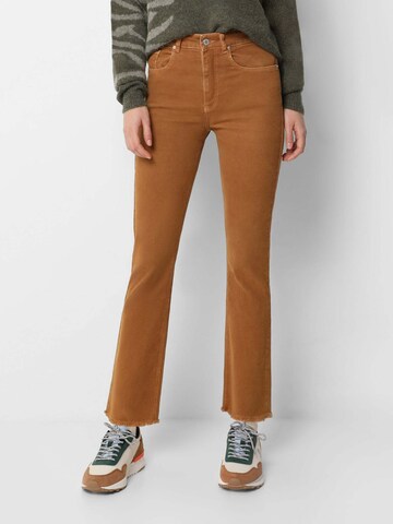 Scalpers Boot cut Jeans 'Luna' in Brown: front