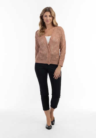 Usha Knit cardigan in Brown