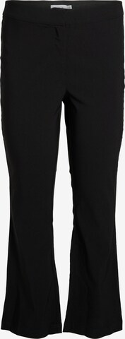 EVOKED Разкроени Панталон 'Romi' в черно: отпред