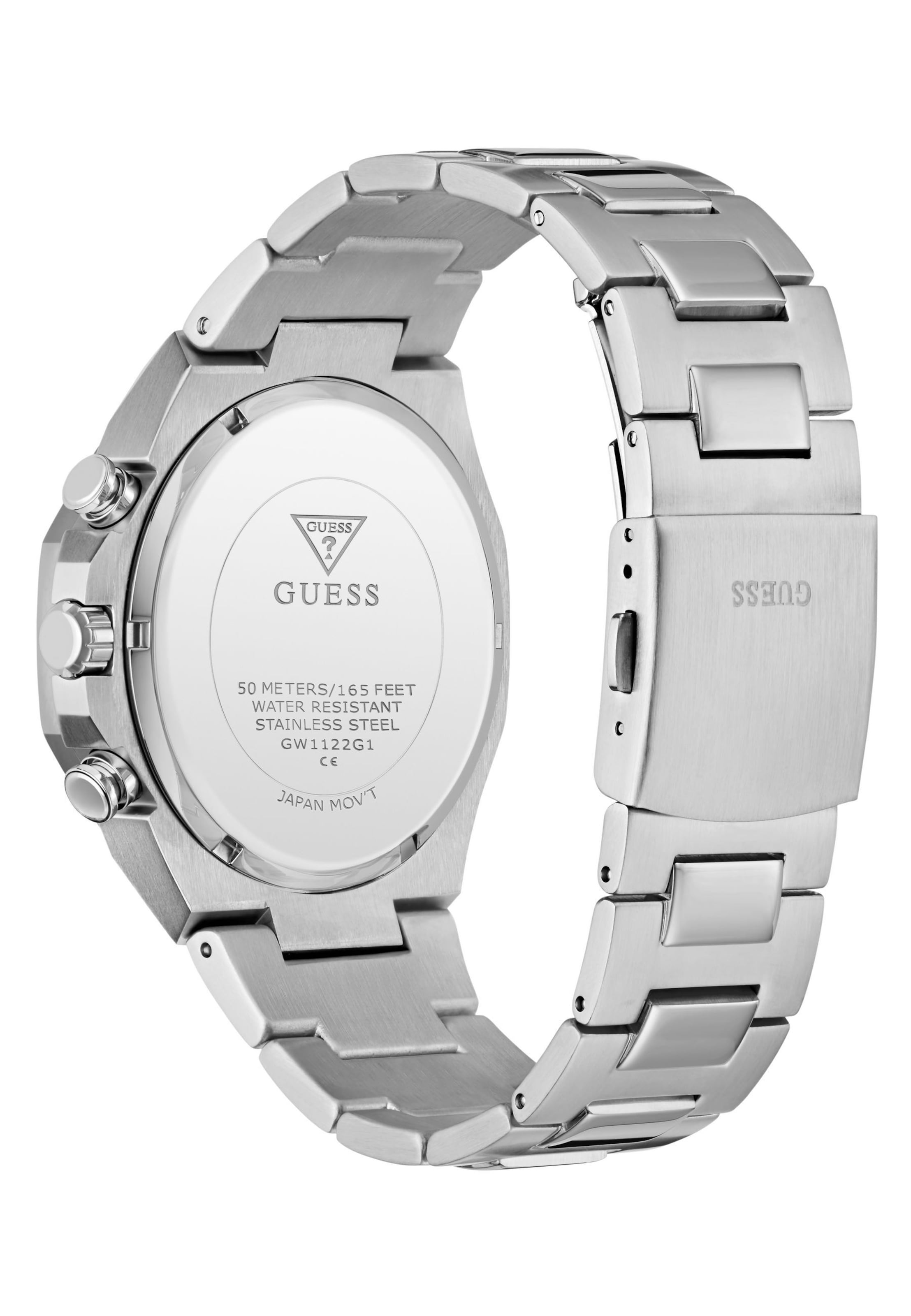 Orologio analogico ' BLAKE ' di GUESS in argento