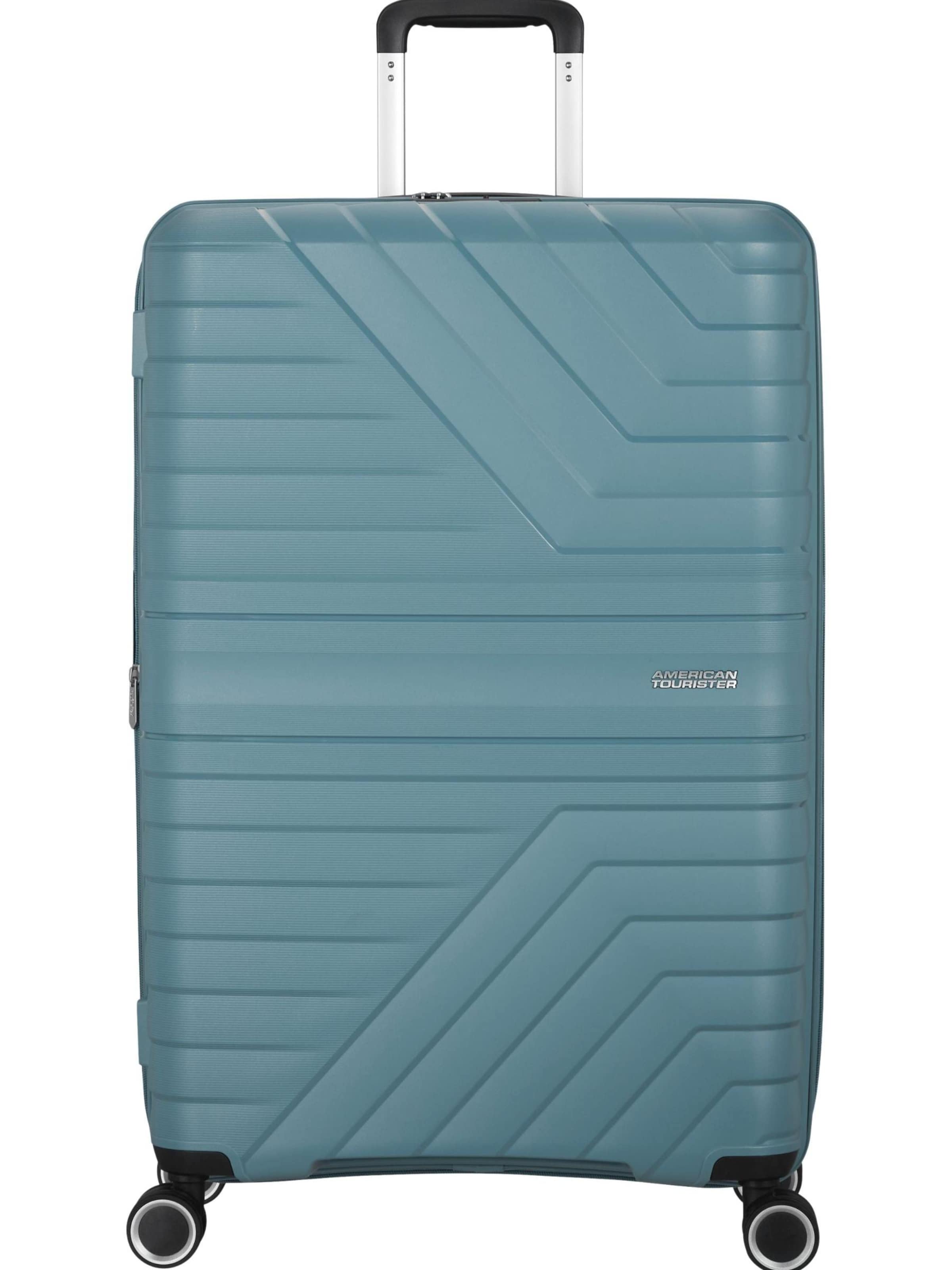Trolley 'FLYTWIST SPINNER 78/29 TSA EXP' di American Tourister in blu: frontale