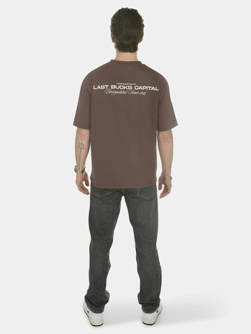 T-Shirt 'Last Bucks | Capital Tee' Last Bucks en marron