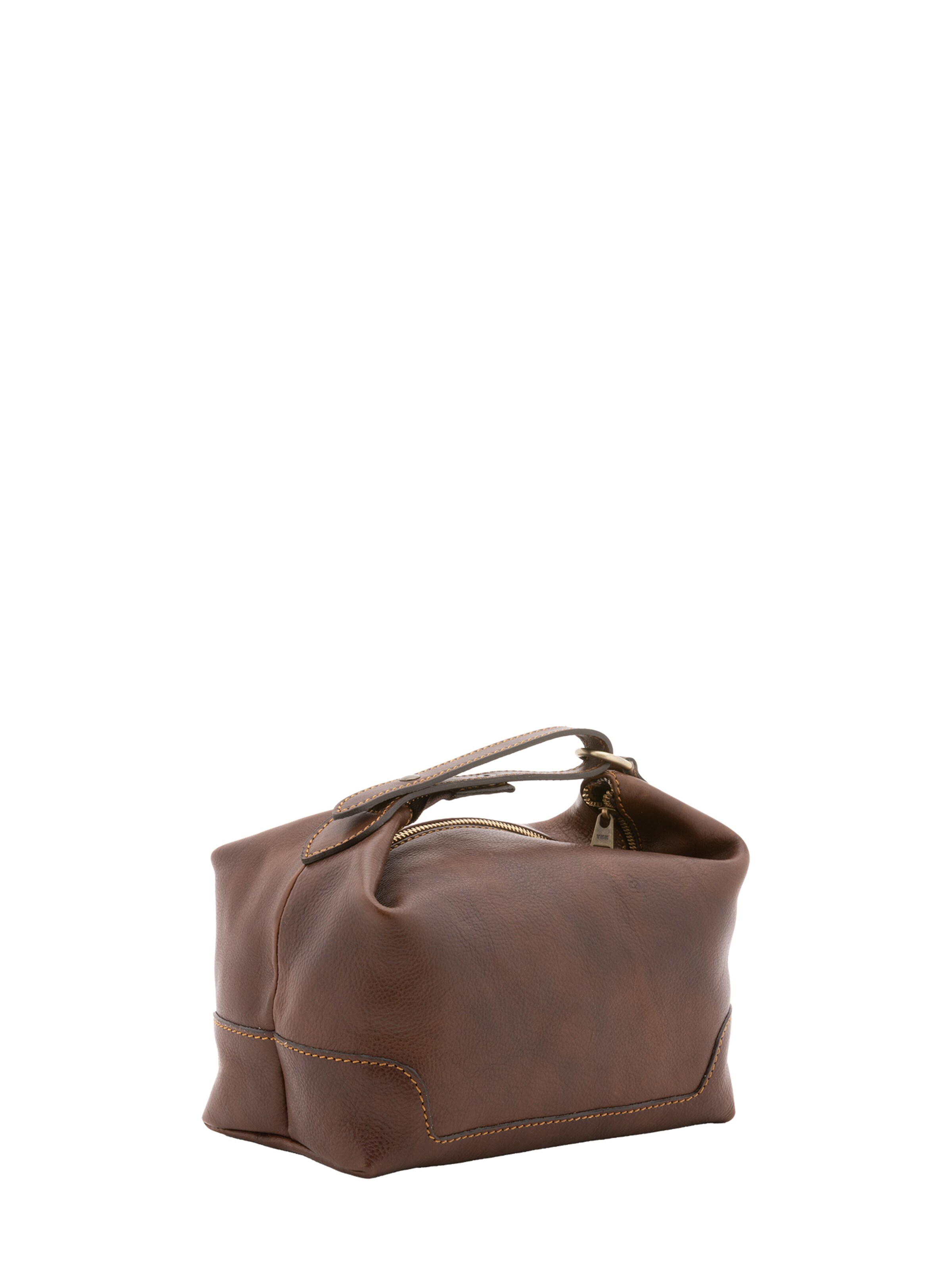 Borsa a mano di Viola Castellani in marrone: frontale