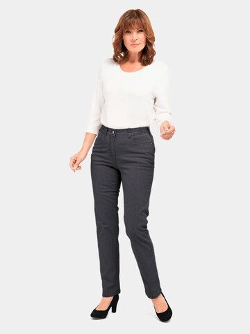 Goldner Skinny Jeans 'Carla' in Grijs