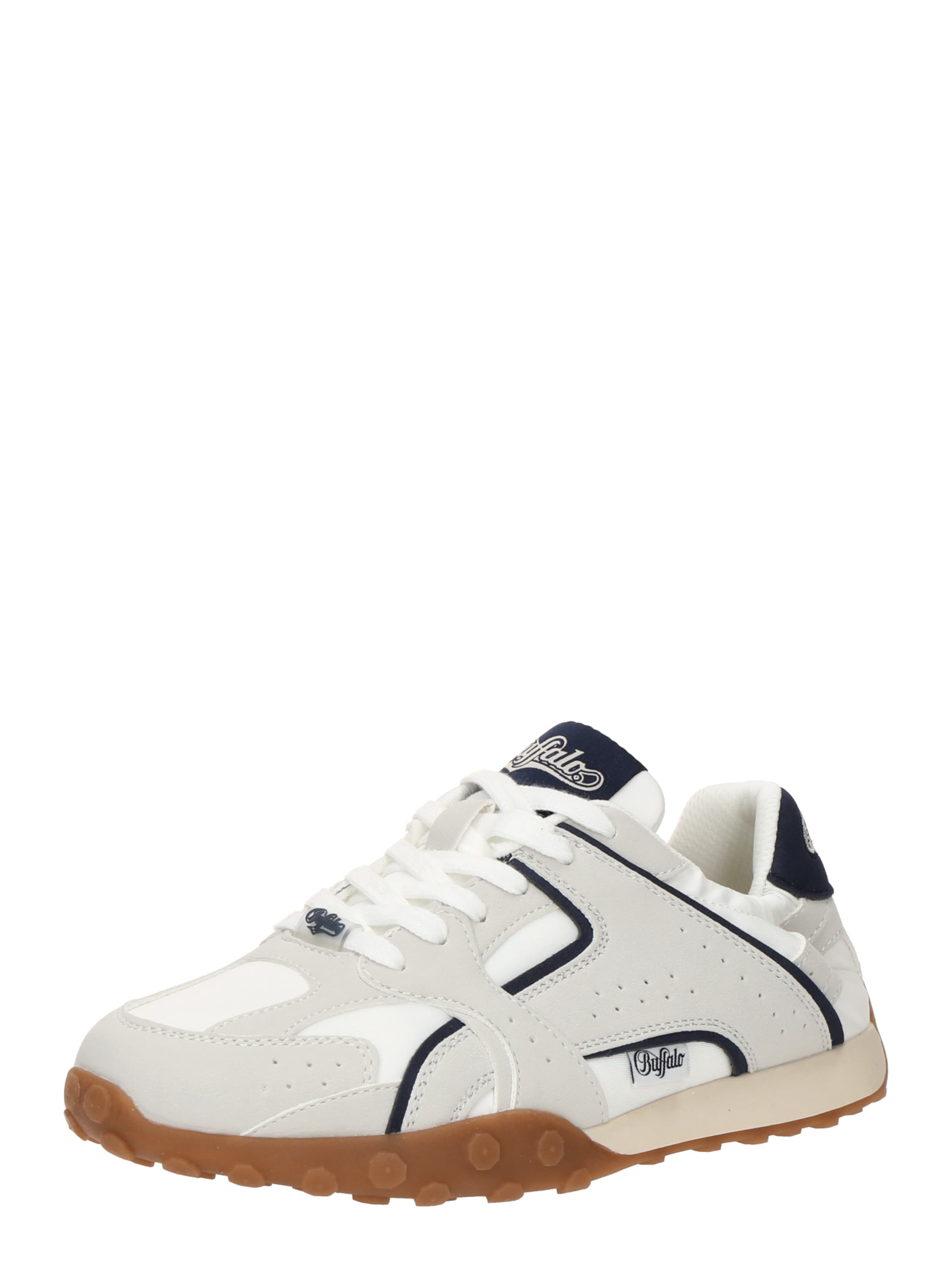 BUFFALO Trampki niskie 'Azura' w kolorze biały: przód