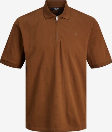 JACK & JONES Shirt in Brown: front