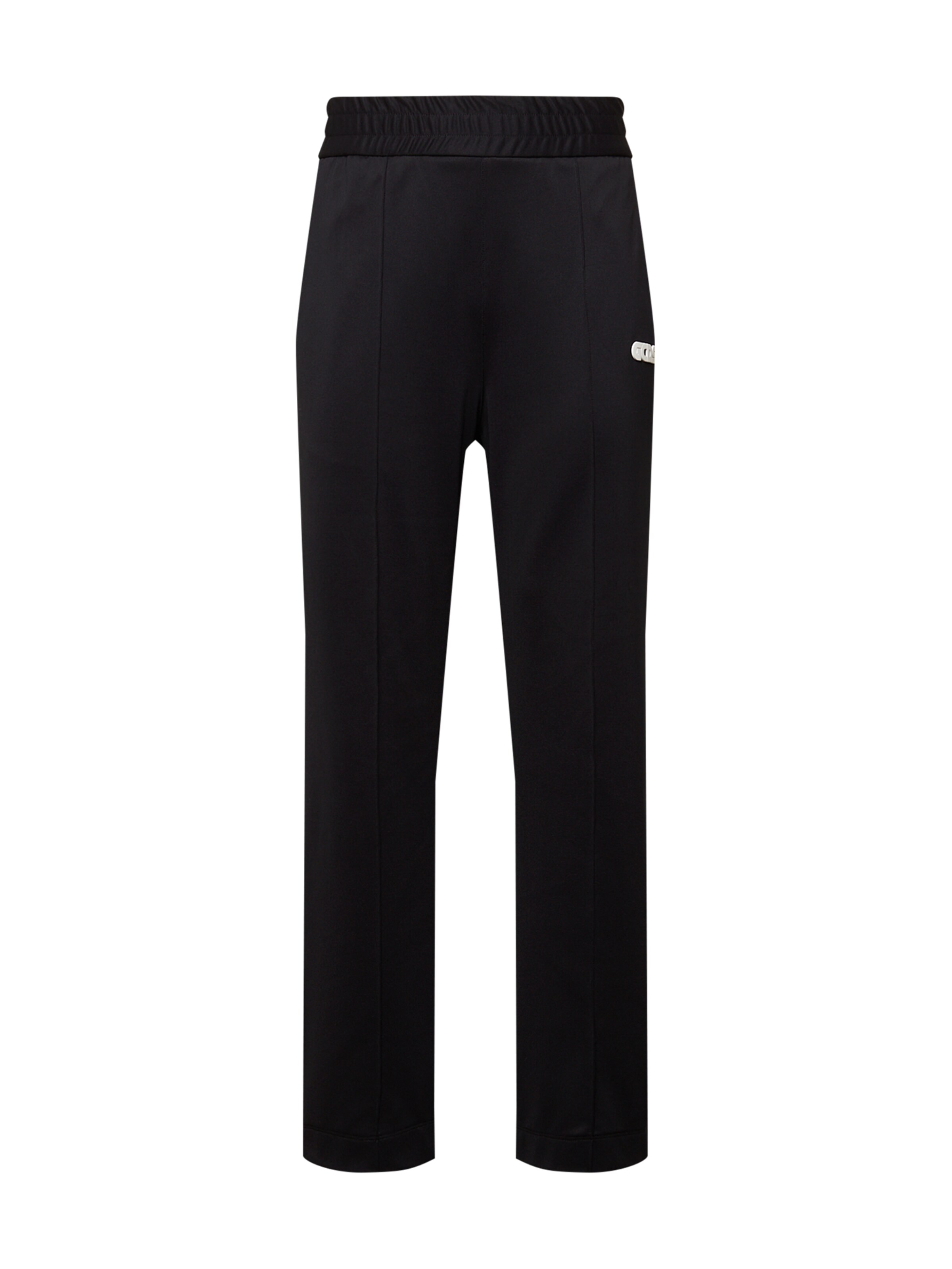 GCDS Loosefit Παντελόνι σε μαύρο: μπροστά