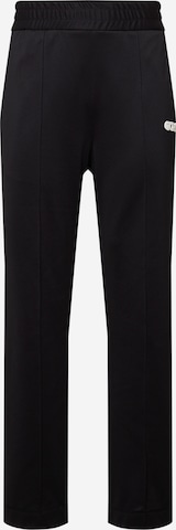 GCDS Loose fit Pants in Black: front