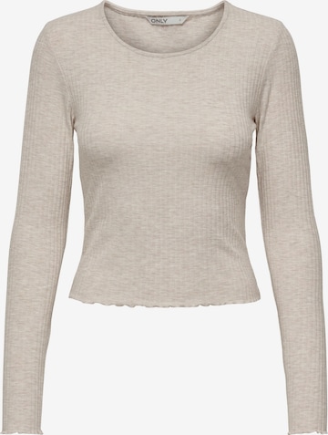 ONLY - Camiseta 'EMMA' en gris: frente