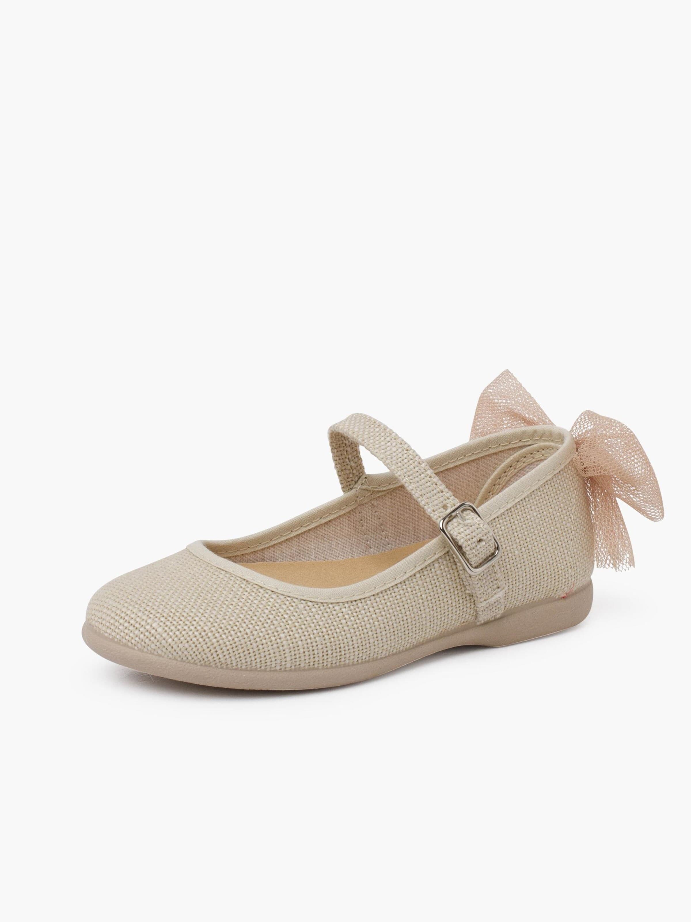 Pisamonas Ballet Flats in Beige: front