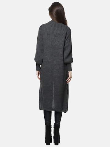 Elara Gebreide mantel in Grijs