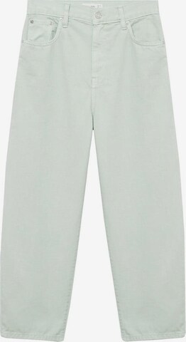 MANGO Regular Jeans 'Antonela' in Groen: voorkant