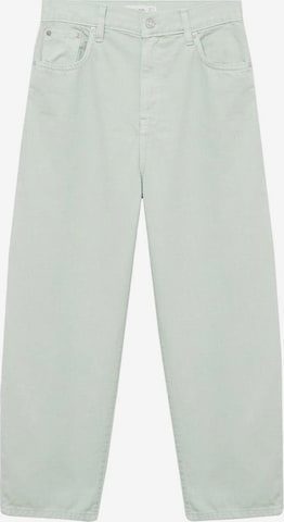 MANGO Regular Jeans 'Antonela' in Groen: voorkant