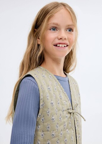 MANGO KIDS Weste 'Mentaset' in Grün