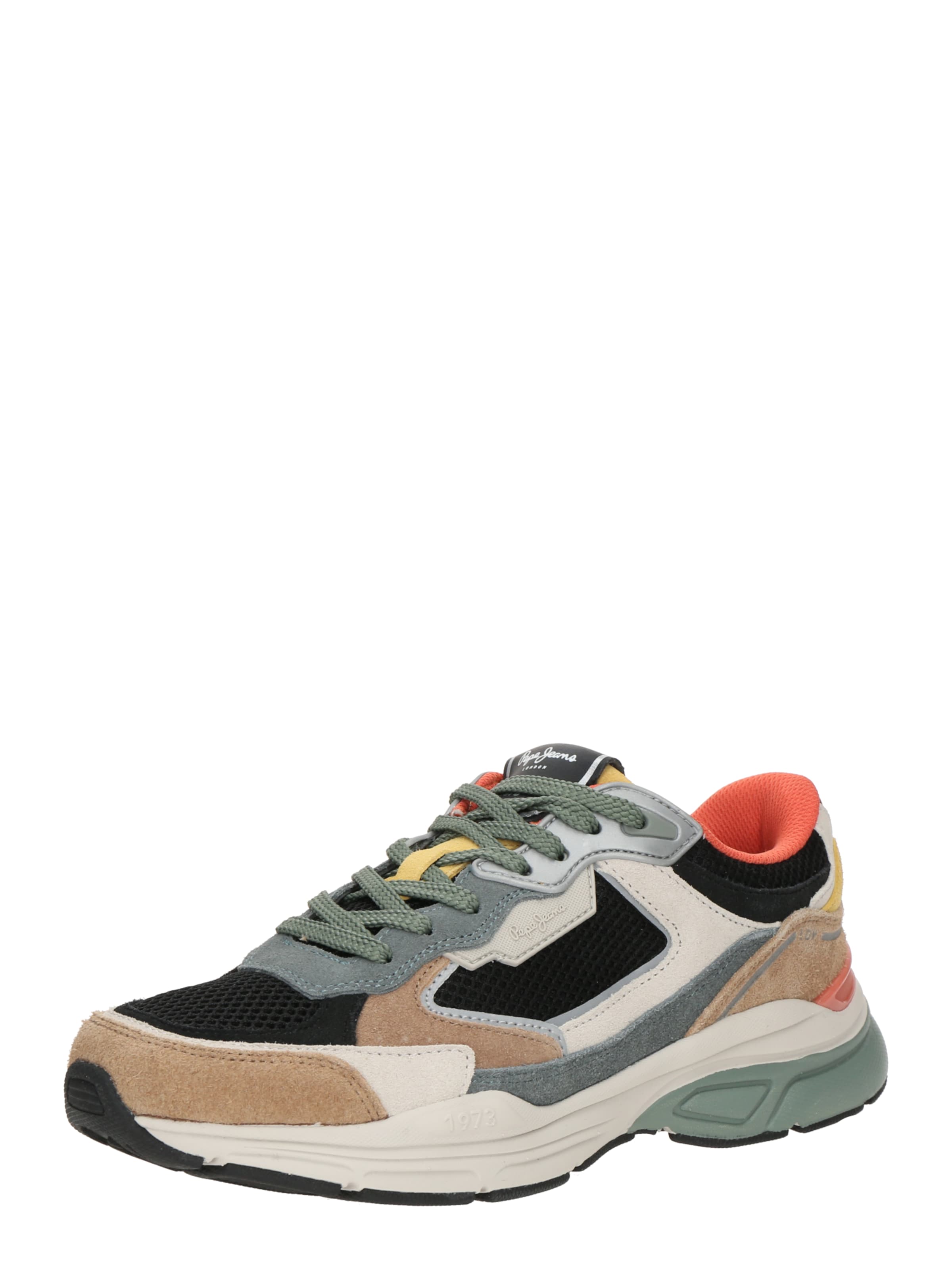 Pepe Jeans Ниски маратонки 'Dave Risen' в бежово: отпред