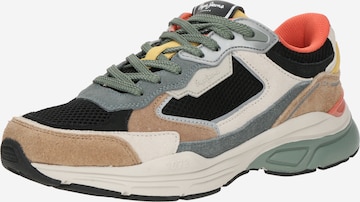 Pepe Jeans Ниски маратонки 'Dave Risen' в бежово: отпред