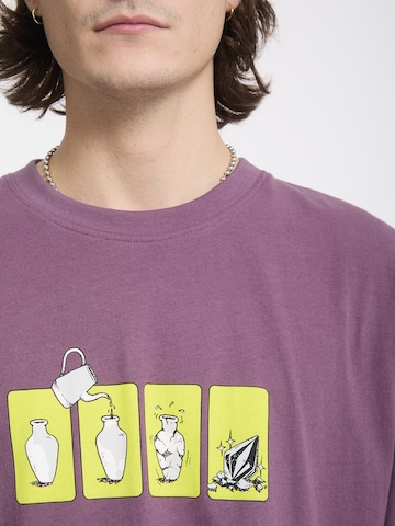Volcom T-Shirt 'Before I Break' in Lila