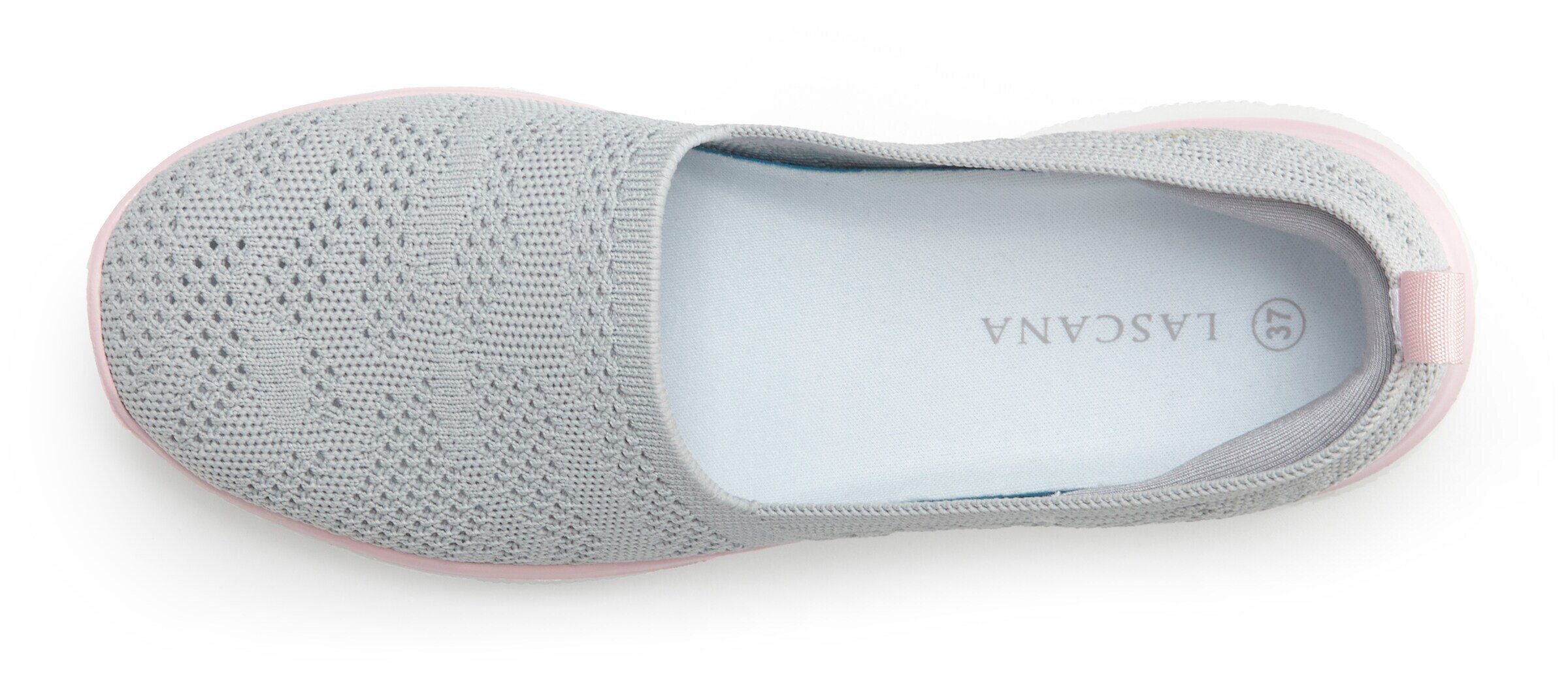 LASCANA Slip On in Grau