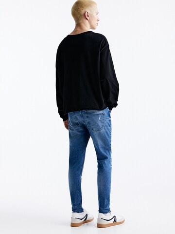 Pull&Bear Slimfit Jeans in Blau