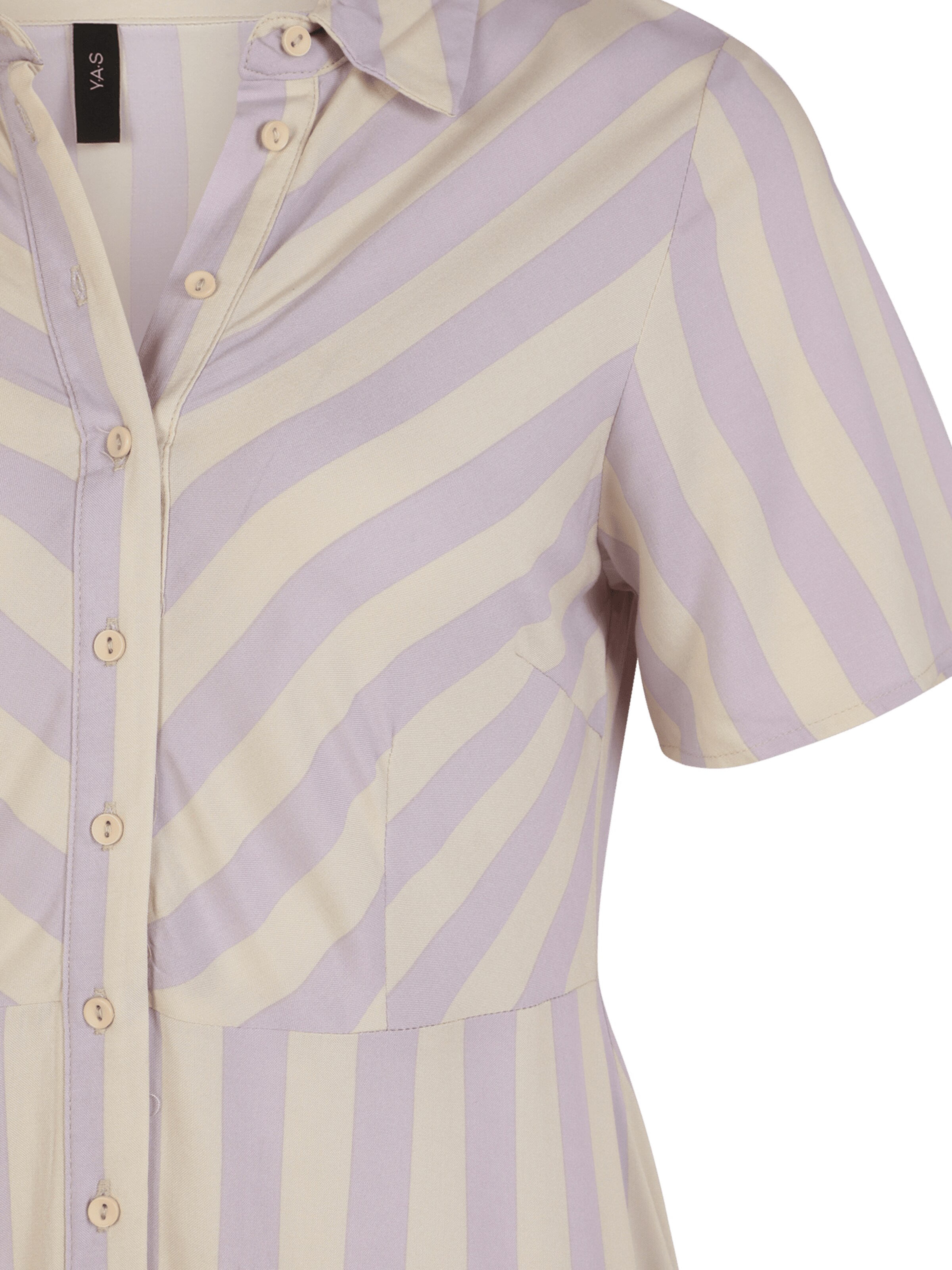 Robes Robe-chemise SAVANNA Y.A.S Petite en Beige, Lilas 