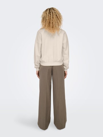 ONLY Sweatshirt in Beige