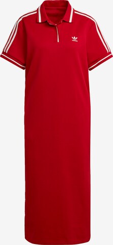 ADIDAS ORIGINALS Dress 'Thebe Magugu Reg' in Red: front