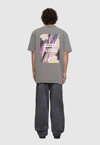 T-Shirt 'Blurry Blossom' Lost Youth en gris