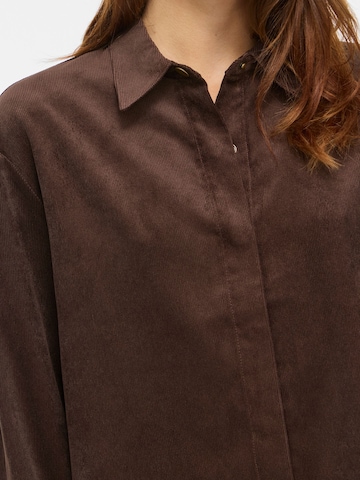 VILA Bluse 'VICourdie' i brun