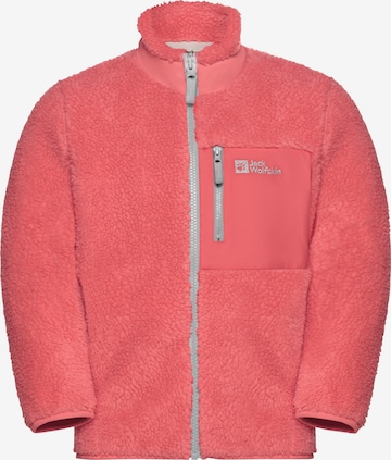 JACK WOLFSKIN Funktionsfleecejacke in Orange: Vorderseite