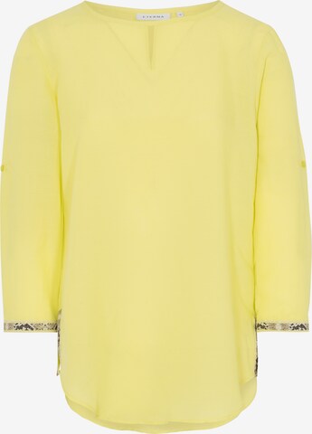 ETERNA Blouse in Geel: voorkant