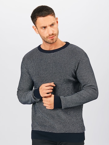 Kronstadt Regular Fit Pullover 'Jameson' in Blau: predná strana