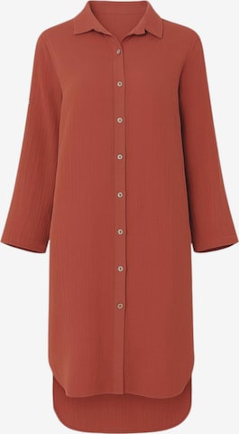 WENOR Blousejurk 'NURYA' in Rood: voorkant