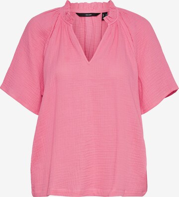 Camicia da donna 'NATALI' di VERO MODA in rosa: frontale