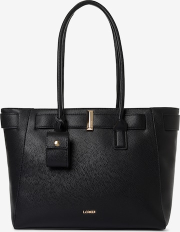Shopper di L.CREDI in nero: frontale