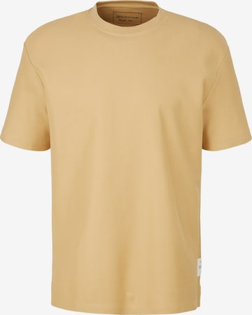 Maglietta di TOM TAILOR DENIM in giallo: frontale
