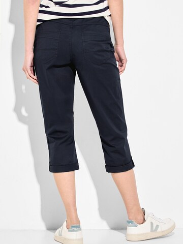 CECIL Slimfit Hose 'New York' in Blau