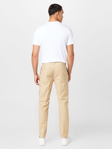 Calvin Klein Jeans Regular Chino Pants in Beige