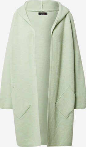 Zwillingsherz Knit Cardigan 'Annabell' in Green: front