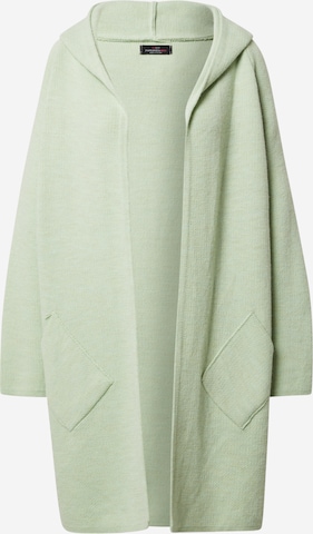 Zwillingsherz Knit Cardigan 'Annabell' in Green: front