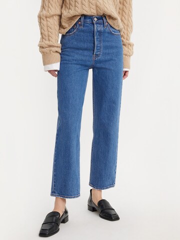 regular Jeans 'Ribcage Straight Ankle Jeans' di LEVI'S ® in blu: frontale