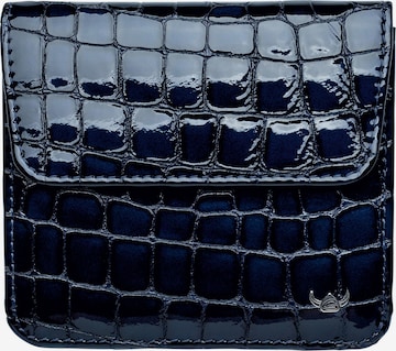 GOLDEN HEAD Wallet 'Cayenne' in Blue: front
