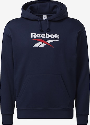 Reebok Mikina 'Vector' – modrá: přední strana