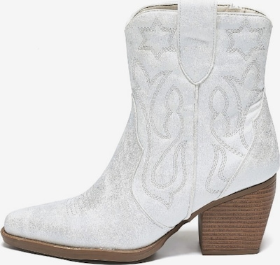 Smile Favorites Cowboystiefel in silber, Produktansicht